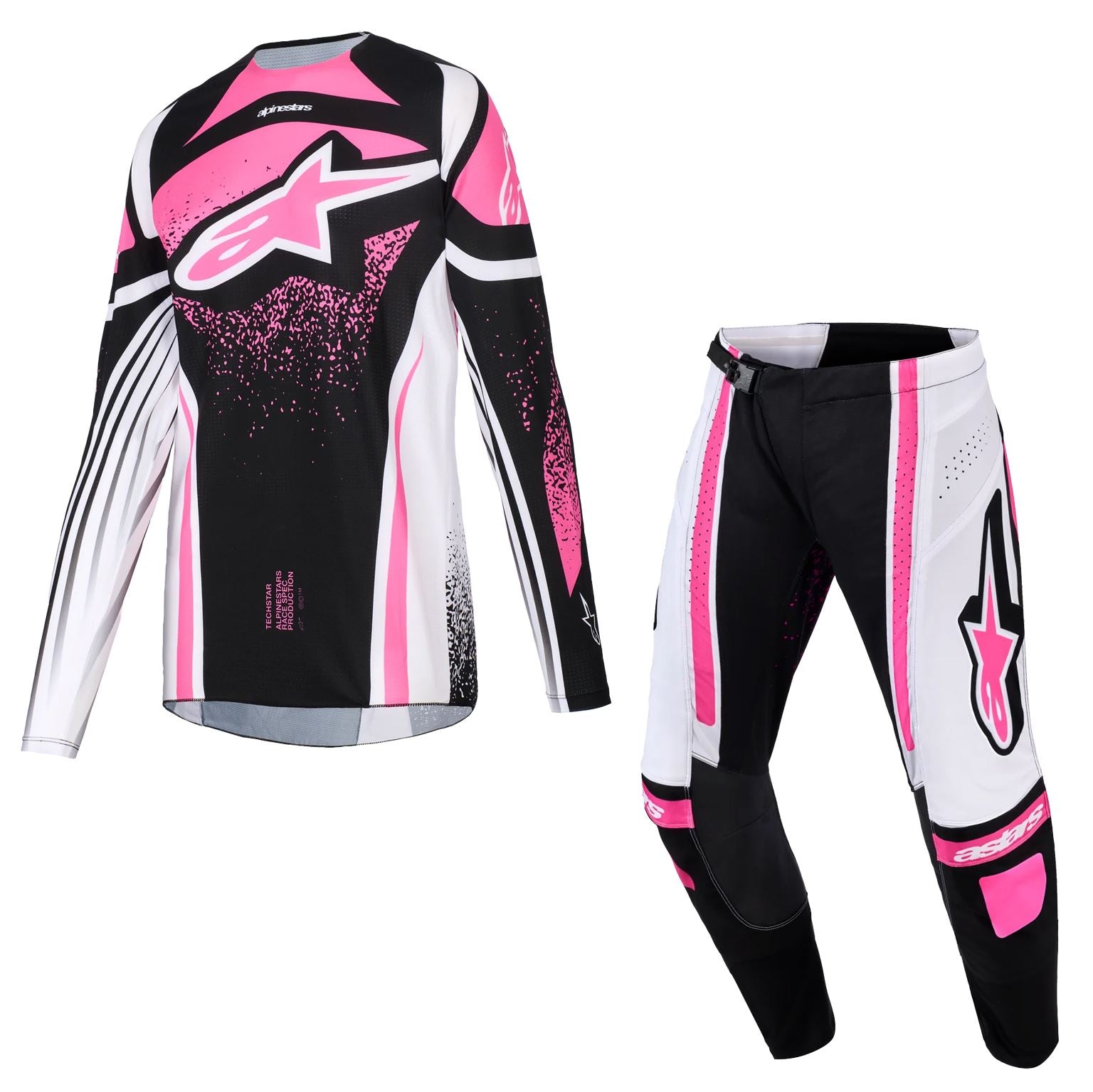Alpinestars 2026 Womens Stella Techstar Nomur Motocross Combo Kit Iron Camo